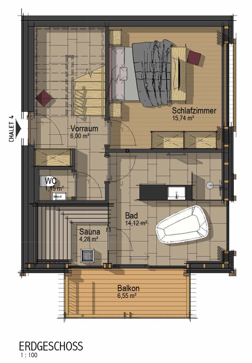 Chalets - The Peak Solden Room photo